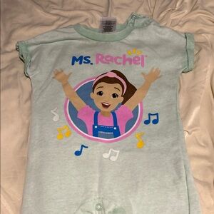 Ms Rachel Mint Green Kids Bodysuit